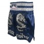 Lumpinee Dragon Muay Thai Boxing Shorts : LUM-038 Navy